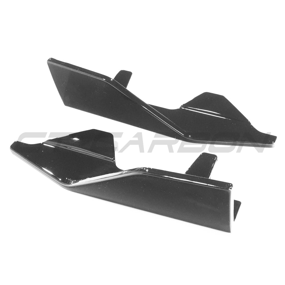 BMW 2 Series G42 2022+ Gloss/Piano Black Side Skirts - M Performance MP/M Sport Style Aero Side Splitters, Skirt & Sill Extensions, Rocker Panel Trims | Coupe | Blak by CT Carbon ABS