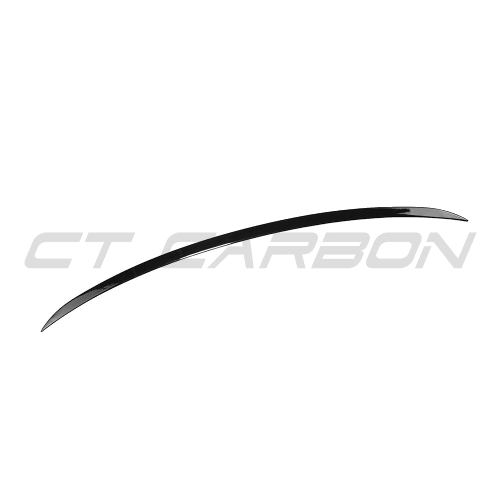 BMW 5 Series G60 & i5 (2023+) Gloss Piano Black Boot Lip / Trunk Lip Rear Spoiler Wing - Saloon/Sedan - OEM+ Shadowline Style - BLAK by CT Carbon
