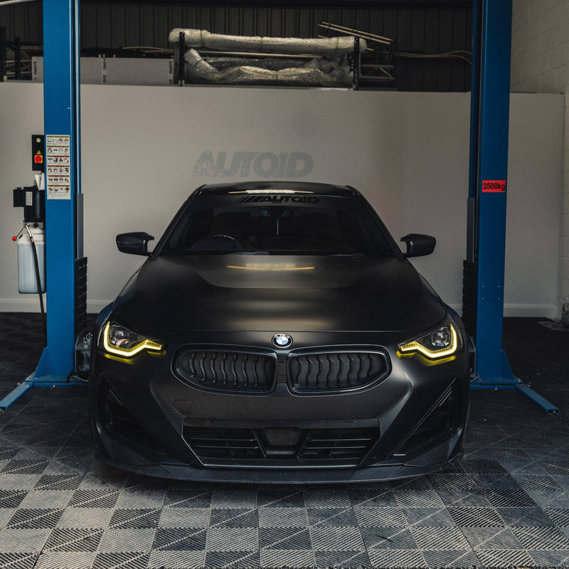 BMW 2 Series M240i G42 & M2 G87 CSL Style Yellow DRL LED Module Set Adaptive Headlights Plug & Play (2021+ M240i, 2023+ M2)
