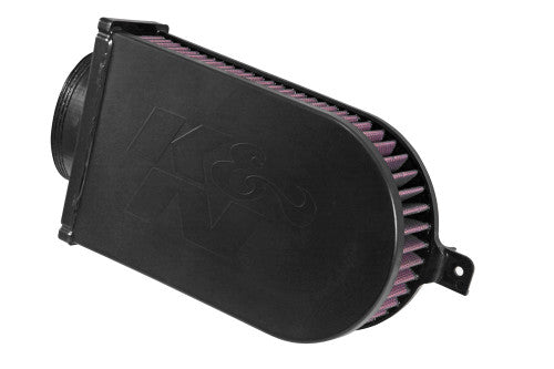 K&N Washable Reusable Engine Air Filter for BMW X5 F15 xDrive50i/50iX (2015+) - High-Flow Performance Panel Intake, Drop-In OE Size Air Cleaner for 4.4L V8, Fits Stock Air Box