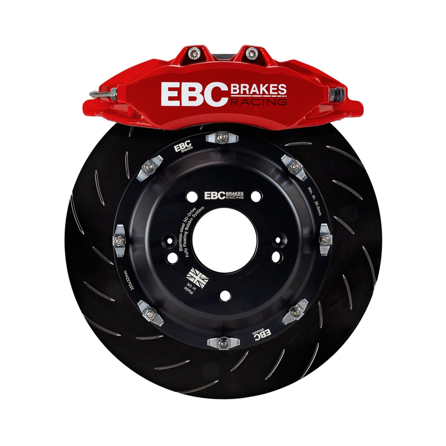 EBC Racing BMW E90, E92 & E93 M3 6 Piston Apollo Front Big Brake Kit 380mm