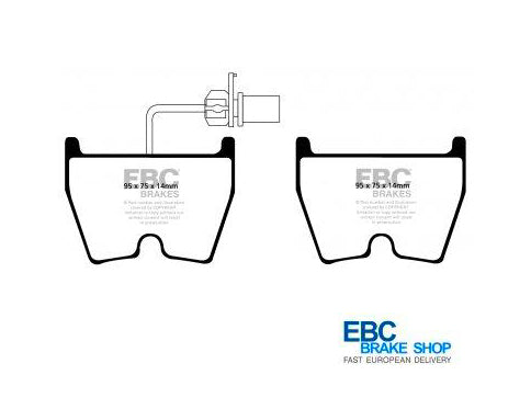 EBC Brakes Yellowstuff Front Brake Pads for Audi RS3 8V, RSQ3 8U, TTRS 8S (Brembo Front Calipers) - DP41513/3R