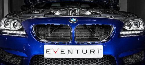 Eventuri Carbon Fibre/Carbon Fiber Cold Air Intake / Induction Kit for BMW M6 F13 F12 F06 (S63/S63TU Twin-Turbo V8) - Performance Air Intake System with Carbon Airbox & Ram-Air Scoops - Fits Coupe, Convertible, Gran Coupe