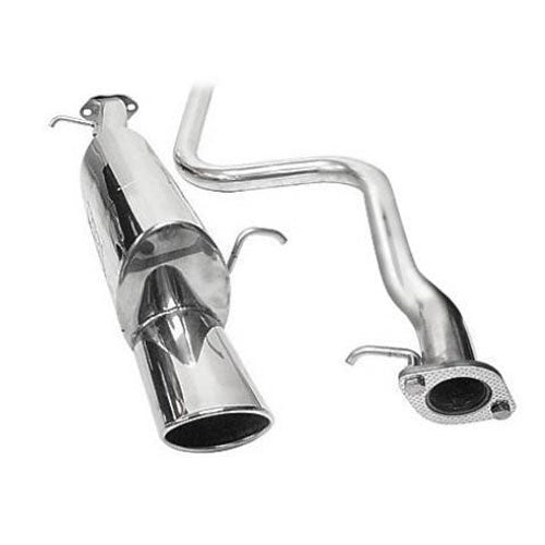 Ford Fiesta Mk6 Zetec 2002-2008 Cat Back / Catback Performance Exhaust System Kit – Resonated or Non-Resonated – 2" (50.8mm) Centre Pipe & Back Box Replacement – Sports Rear Silencer/Muffler Upgrade – Bolt-On, Petrol – Direct Fit