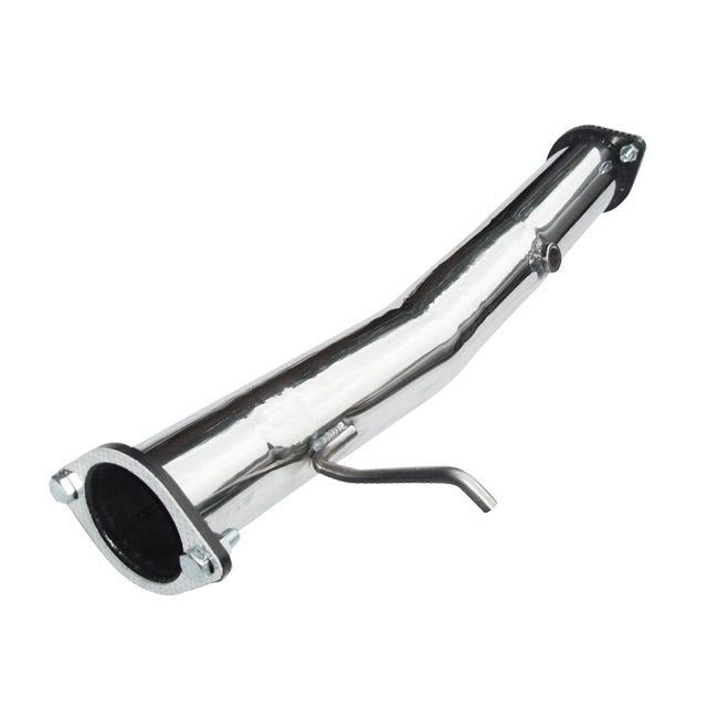 Ford Focus RS Mk2 2.5T Turbo Downpipe/Front Pipe 3in (76mm) T304 Stainless - Sports Cat High Flow Catalyst or Decat/Catless Race Pipe - Cobra Sport Performance Exhaust Upgrade