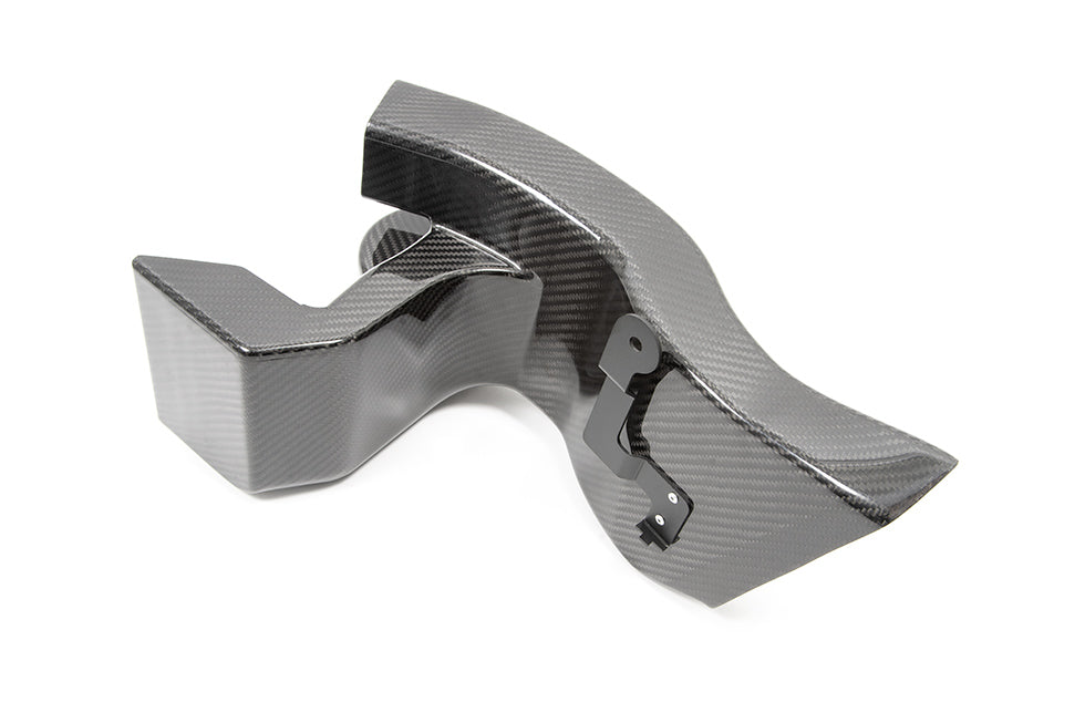 Forge Motorsport Toyota GR Yaris Carbon Fibre Inlet Duct (FMINLD1) - High-Flow Cold Air Intake Scoop for OEM Airbox, 2020+ 1.6