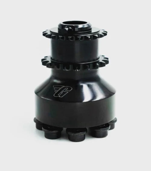 Gintani S55 Keyed Crank Hub Upgrade Kit - BMW F87 M2 Competition, F80 M3, F82/F83 M4 (F8X) - One-Piece Crankshaft Hub Fix, Spun Hub/Timing Hub Solution - Anti-Slip Keyed Conversion with Installation Tools