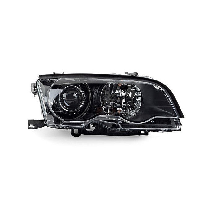 Genuine BMW E46 M3 Bi-Xenon HID Projector Headlight / Headlamp Assembly - Left or Right (NS/OS, Driver/Passenger) - 2000-2006 Coupe & Convertible - OEM Replacement Front Light Housing 63127165823 63127165824