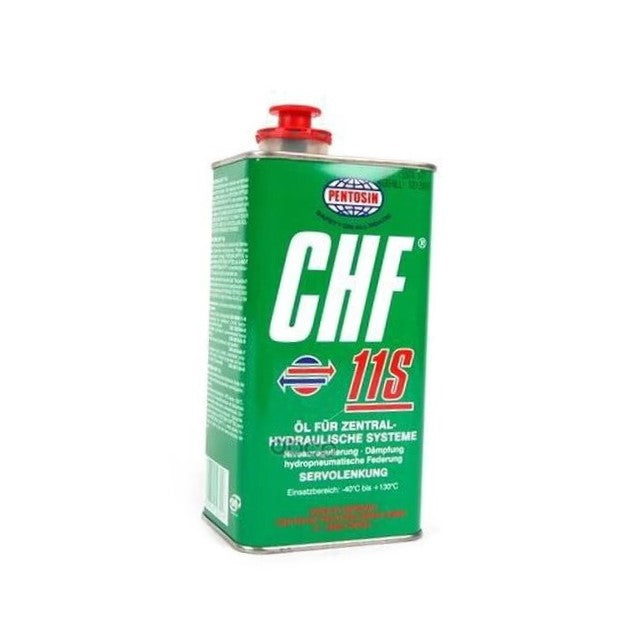 BMW OEM CHF 11 S Central Hydraulic/Power Steering Fluid 1L (1 Litre) – OE 83290429576 / 83 29 0 429 576 – PAS/PSF Servo Oil, Green, Synthetic – Fits BMW E/F/G Series, MINI, Rolls‑Royce where CHF11S required – Pentosin CHF 11S Spec