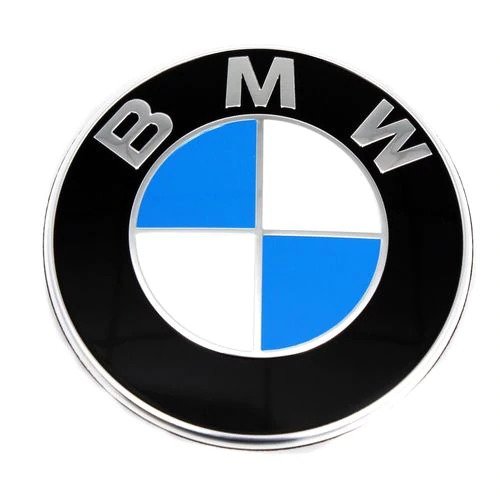 Genuine BMW 74mm Boot/Trunk Rear Emblem OEM Roundel 51148219237 Fits E46 E90 F22 F30 F80 M3, F32 F33 F36, 220i 320i 430i 2/3/4 Series