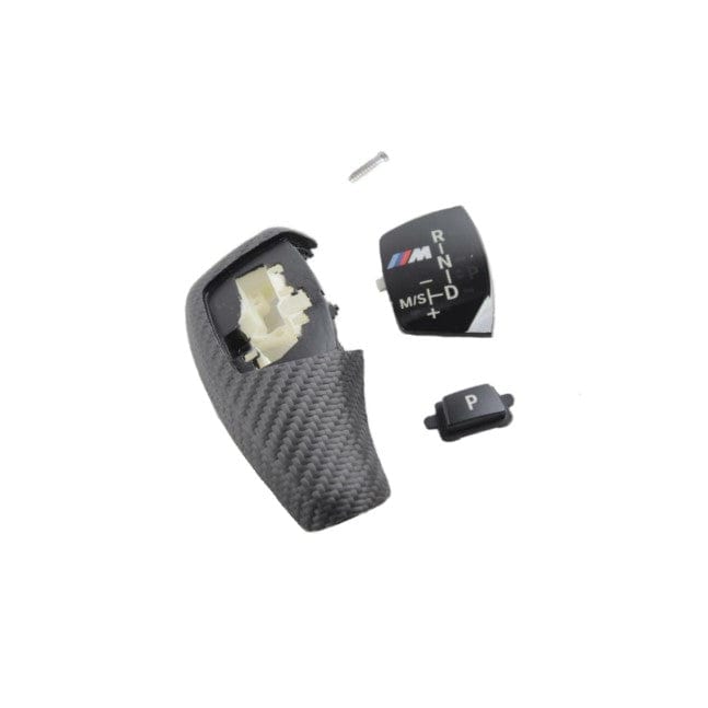 Genuine BMW M Performance Automatic Gear Selector Trim for F-Series | OEM Shifter Surround Upgrade | Fits 1/2/3/4/5/7 Series, X3 X4 (F20 F21 F22 F23 F30 F31 F34 F32 F33 F36 F07 F01 F02 F03 F25 F26) | 61312250697 | M140i 340i 550i X3 35iX
