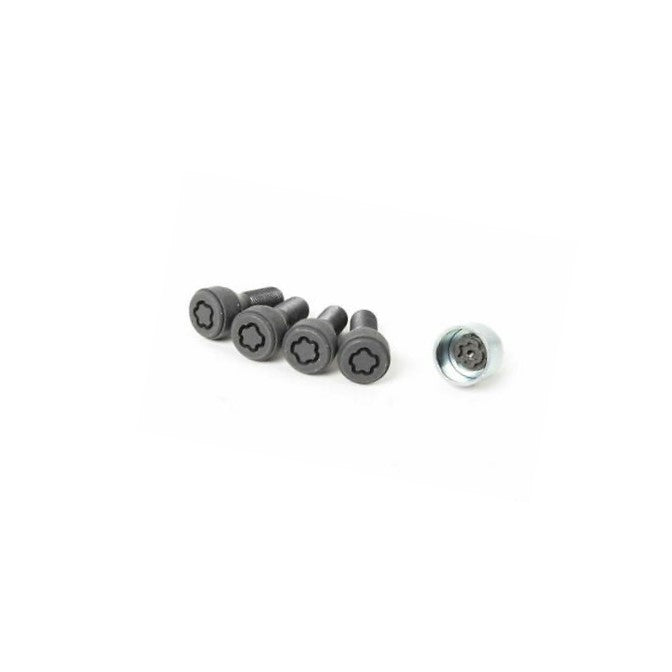 Genuine BMW OEM Locking Wheel Bolt Kit M14x1.25 Anti-Theft Wheel Locks - Fits F10 F30 F80 G30 3/4/5 Series M3 M4 M5 340i 550ix - 36132453961