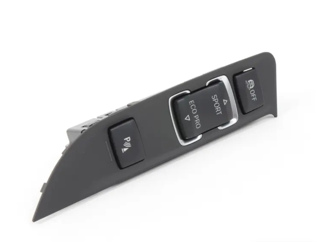 Genuine BMW Centre Console Switch Panel Unit PDC Sport ECO Pro F20 F21 F22 F23 F30 F31 F32 F33 F34 F36 | 1 2 3 4 Series | M135i M140i M235i M240i 340i 440i | OEM 61319252912 / 61 31 9 252 912