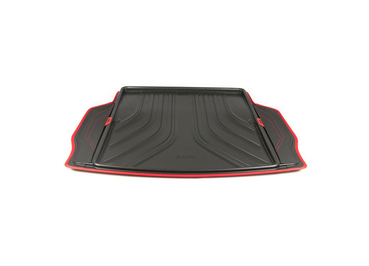 Genuine BMW 1 Series F20 F21 Boot Mat/Liner (20102019) OEM Fitted Luggage Compartment Protector, Anti-Slip, Raised Edge Fits 118i 120d M135i M140i 3/5‑Door Hatchback Part 51472220001