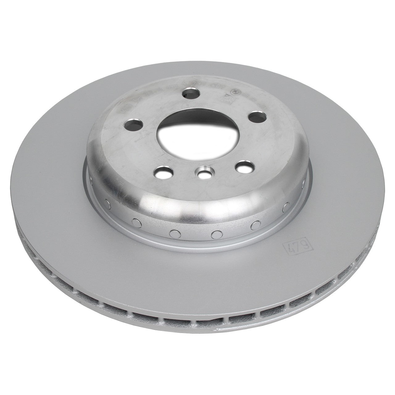 Genuine BMW Rear Brake Disc 345x24mm Ventilated Rotor for F30 F31 F34 3 Series & F32 F33 F36 4 Series (335i 335d 440i) OEM 34206894382
