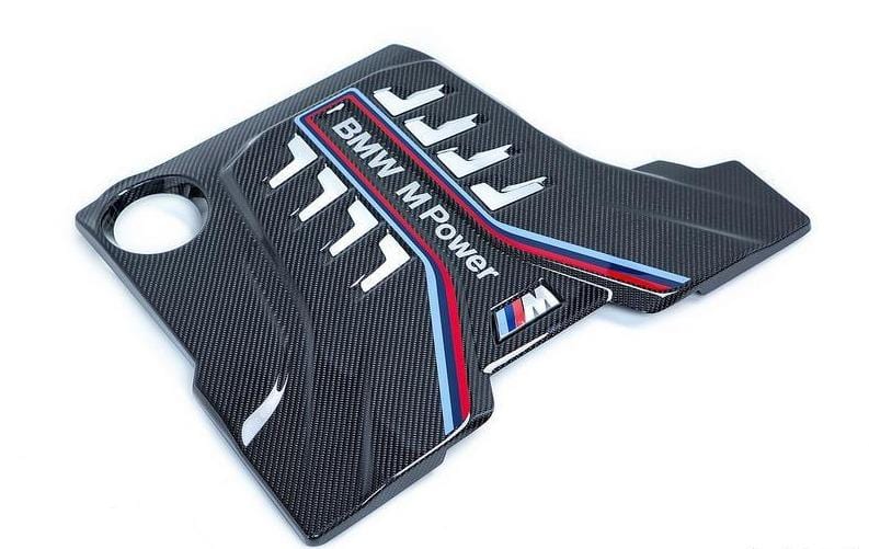 Genuine BMW M Performance Carbon Fibre (Carbon Fiber) Engine Bay Cover/Shroud Top Panel – F90 M5 (Competition/LCI) & F91 F92 F93 M8 S63/S63TU V8 | OE OEM 11148058667
