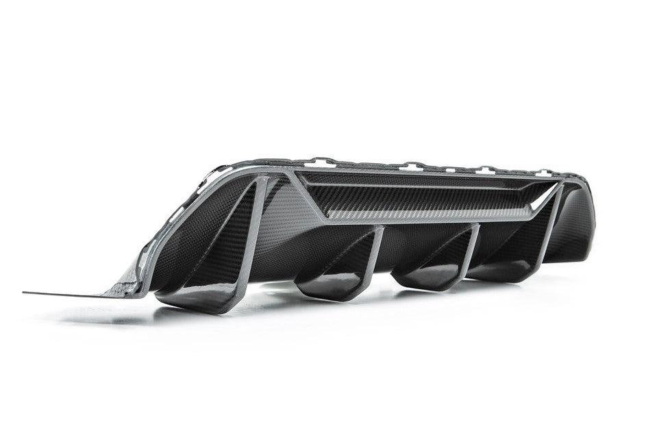 Genuine BMW M Performance F90 M5 Saloon Carbon Fibre Rear Diffuser (2016+) - OEM Rear Bumper Insert/Valance | Rear Lower Apron Trim | Carbon Fiber Tail Diffuser | OE-Spec Back Bumper Finisher | Part 51192446628