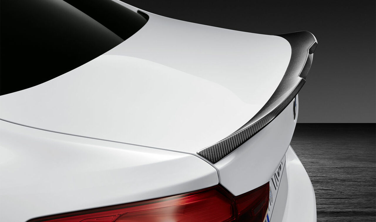 Genuine BMW M Performance Carbon Fibre Boot/Trunk Lip Spoiler Rear Decklid - G30 5 Series Saloon/Sedan & F90 M5 (incl LCI) OEM Tailgate Wing Lip | PN 51192457441 | Fits 520i 530d M550i xDrive