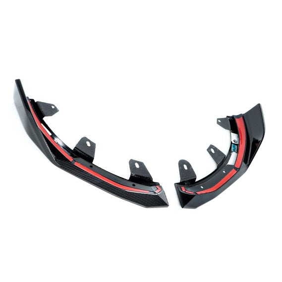 Genuine BMW G42 2 Series M Performance Carbon Fibre Front Splitter Centre & Attachment Kit | OEM Front Lip for 220d, 220i, 230i, M240i xDrive (M240ix) 2021+ | Part 51195A34859