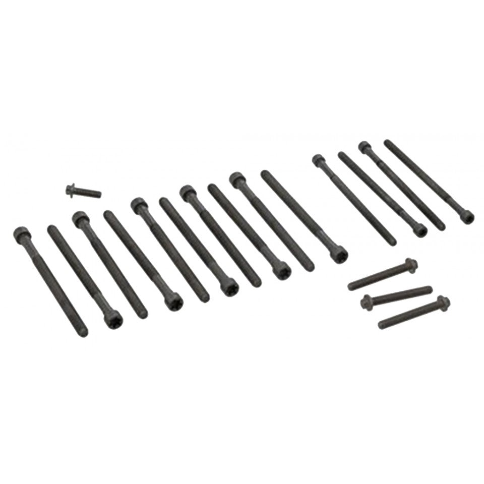 Genuine BMW N55 Cylinder Head Bolt Kit - OEM Torx/E-Torx TTY Stretch Head Gasket Bolts PN 11122165470 - Fits 135i 335i 435i 535i 640i M2 X1 X3 X4 X5 X6 (E82 E88 F20 F21 F22 F23 F30 F31 F32 F33 F10 F11 F06 F12 F13 F87)