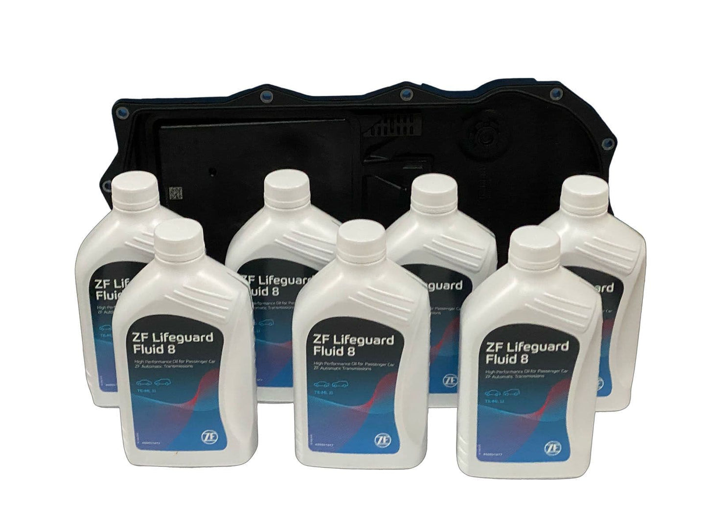 Genuine ZF BMW 8HP 8-Speed Automatic Transmission Service Kit (8HP45/8HP70) F20 F30 G30 G11 G29 Fits M140i 340i 440i X3 M40i xDrive Z4 M40i Pan with Filter + ZF Lifeguard ATF