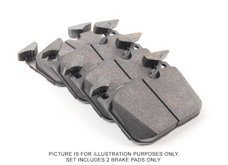 Genuine BMW Front Brake Pads | OE/OEM Front Disc Brake Pad Set F8X (F87 M2, F80 M3, F82 F83 M4) Front Axle | Dealer Spec Linings | Part 34112284969 (34 11 2 284 969)