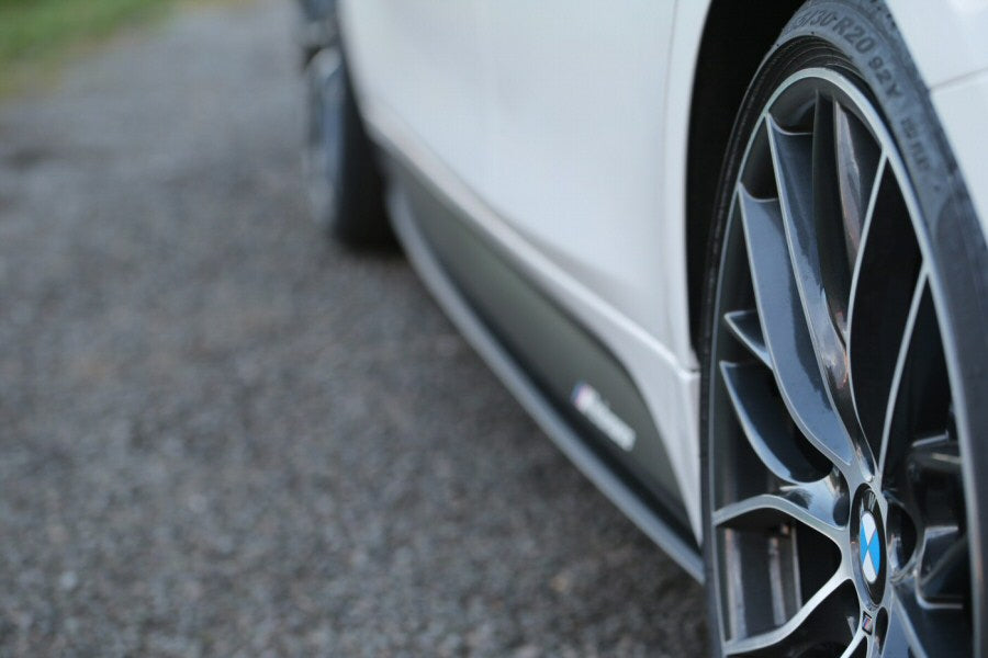 Genuine OEM BMW 405M M Performance Forged Twin/Double Spoke 20 Inch Alloy Wheels & Tyres/Rims Set, Orbit Grey, Pirelli P Zero RFT Run-Flat, TPMS Ready, Staggered – Fits 3 Series F30 F31 & 4 Series F32 F33 F36 (F3x) 36112459627