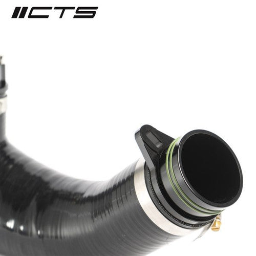 CTS Turbo N55 Turbo Inlet Pipe / Intake Elbow 3.35in High-Flow – BMW F2X F3X (F20 F21 F22 F23 F30 F31 F32 F33 F36) M135i M235i M2 335i 435i – Compressor Inlet Upgrade, CNC Billet, Direct Fit