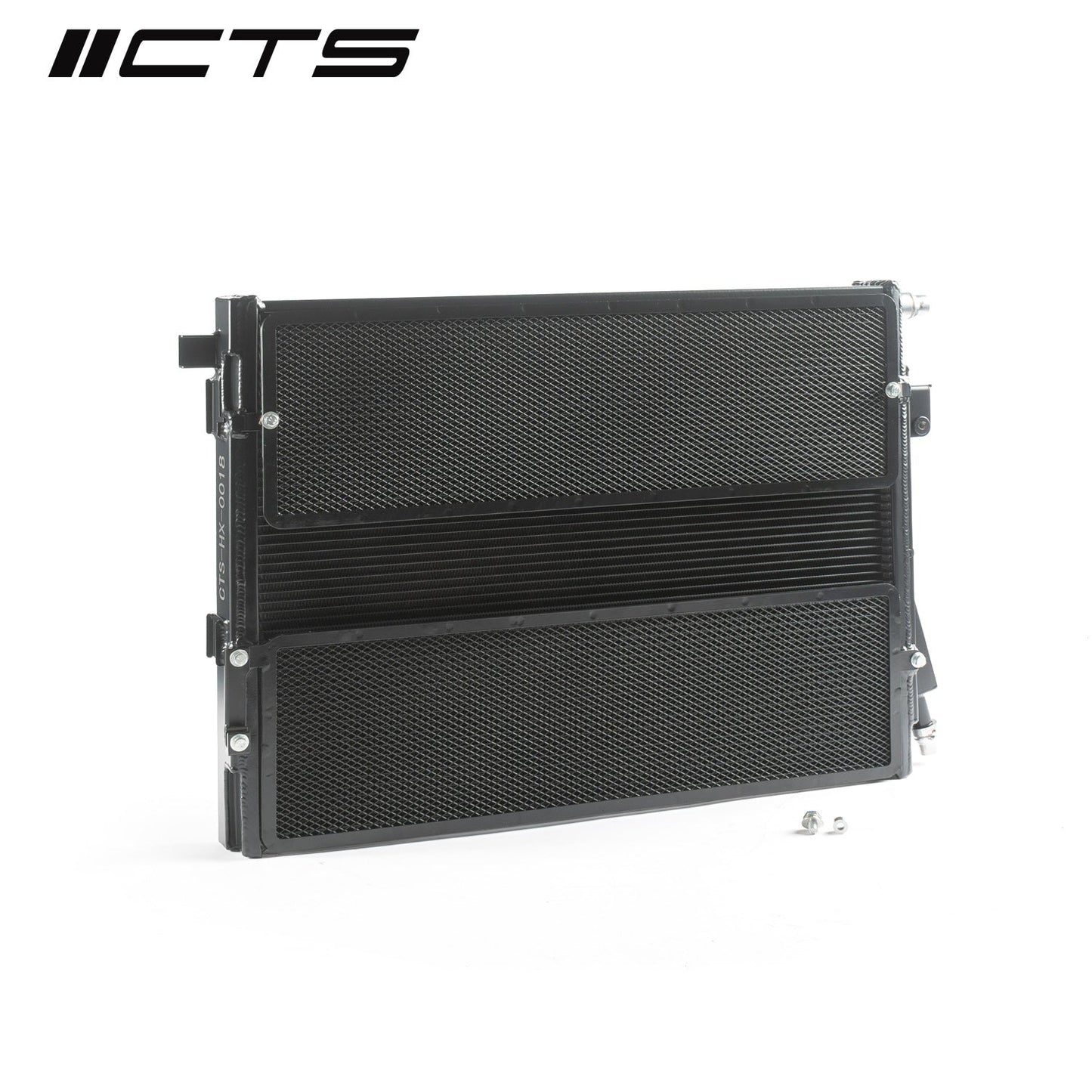 CTS Turbo CTS-HX-0018 Charge Cooler Heat Exchanger/Intercooler Radiator (LTR) Upgrade for BMW S58 G80 G81 G82 G83 G87 M2 M3 M4 (Comp/xDrive) – Low Temp Front Mount Direct-Fit 42mm Core