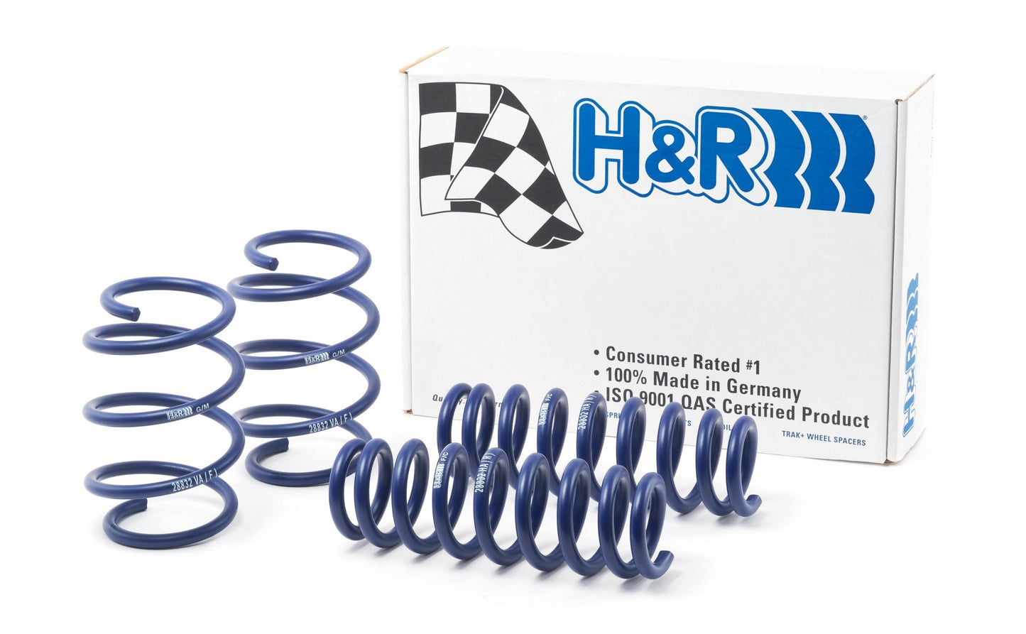 H&R Lowering Springs for BMW Z4 E89 Roadster (sDrive 18i 20i 23i 28i 30i 35i 35is) - 30mm Drop Front & Rear Set | Part 28987-1 | TUV Approved