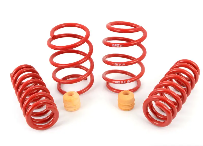 H&R 28802-5 BMW M2 F87 / M2 Competition (M2C) Lowering Springs – Sport/Drop/Coil Spring Kit 30mm Front 20mm Rear | Suspension Lowering Kit | H and R Performance Springs, Made in Germany, TÜV Approved