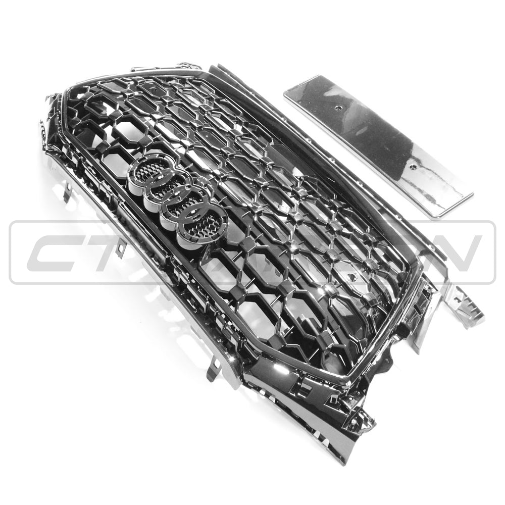 AUDI A3/S3 8Y 2020+ ALL BLACK HONEYCOMB GRILLE