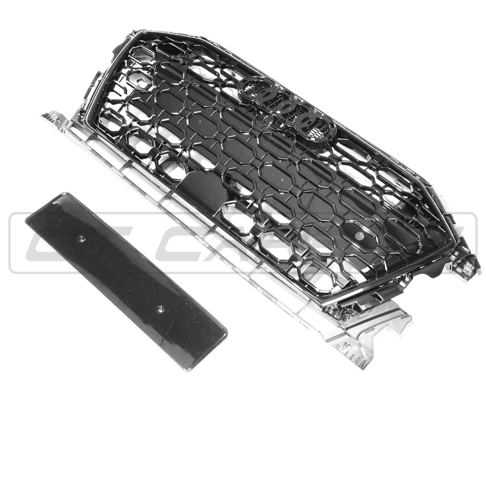 AUDI A3/S3 8Y 2020+ ALL BLACK HONEYCOMB GRILLE