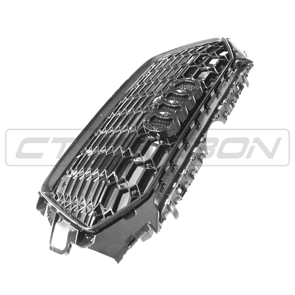 AUDI A4 S4 B9 2020+ ALL BLACK HONEYCOMB GRILLE