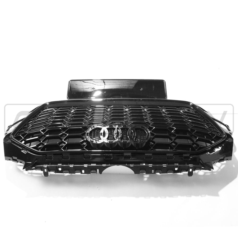 AUDI A4 S4 B9 2020+ ALL BLACK HONEYCOMB GRILLE
