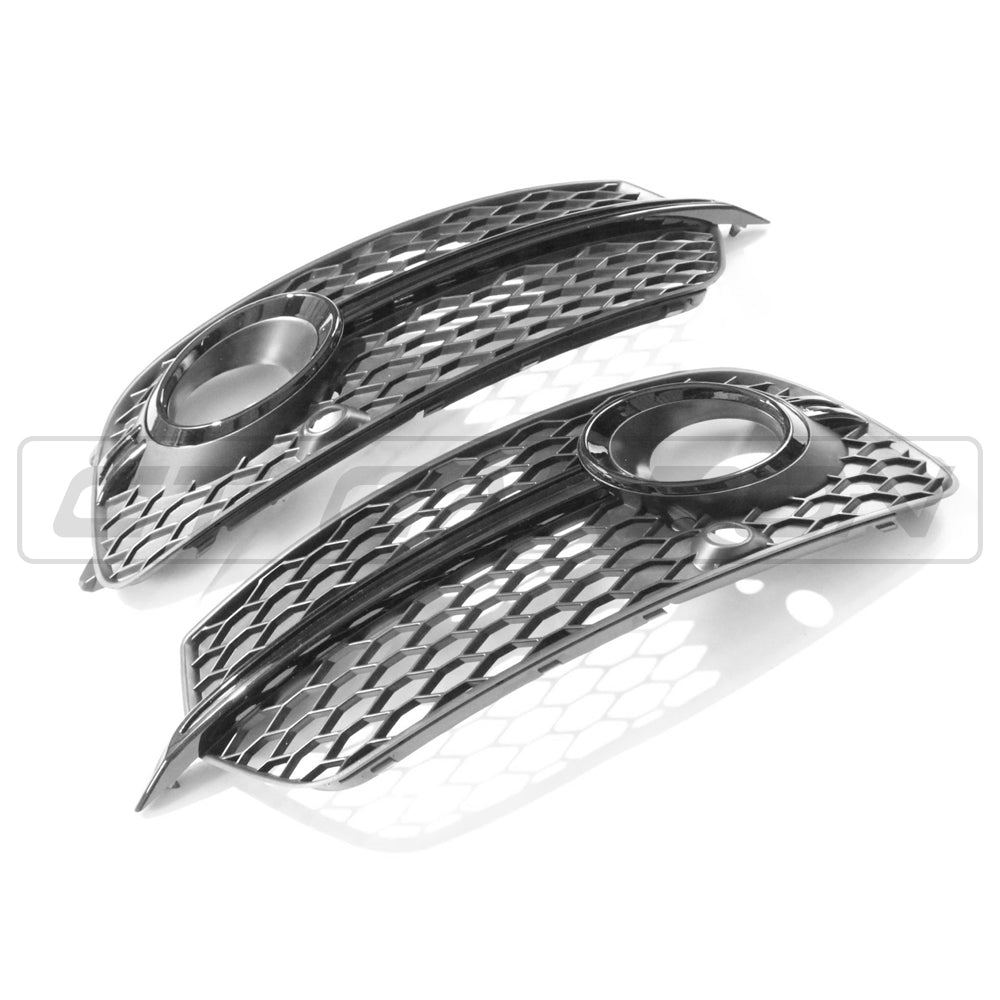 AUDI Q5 SQ5 2013-2015 ALL BLACK FOG LIGHT SURROUND