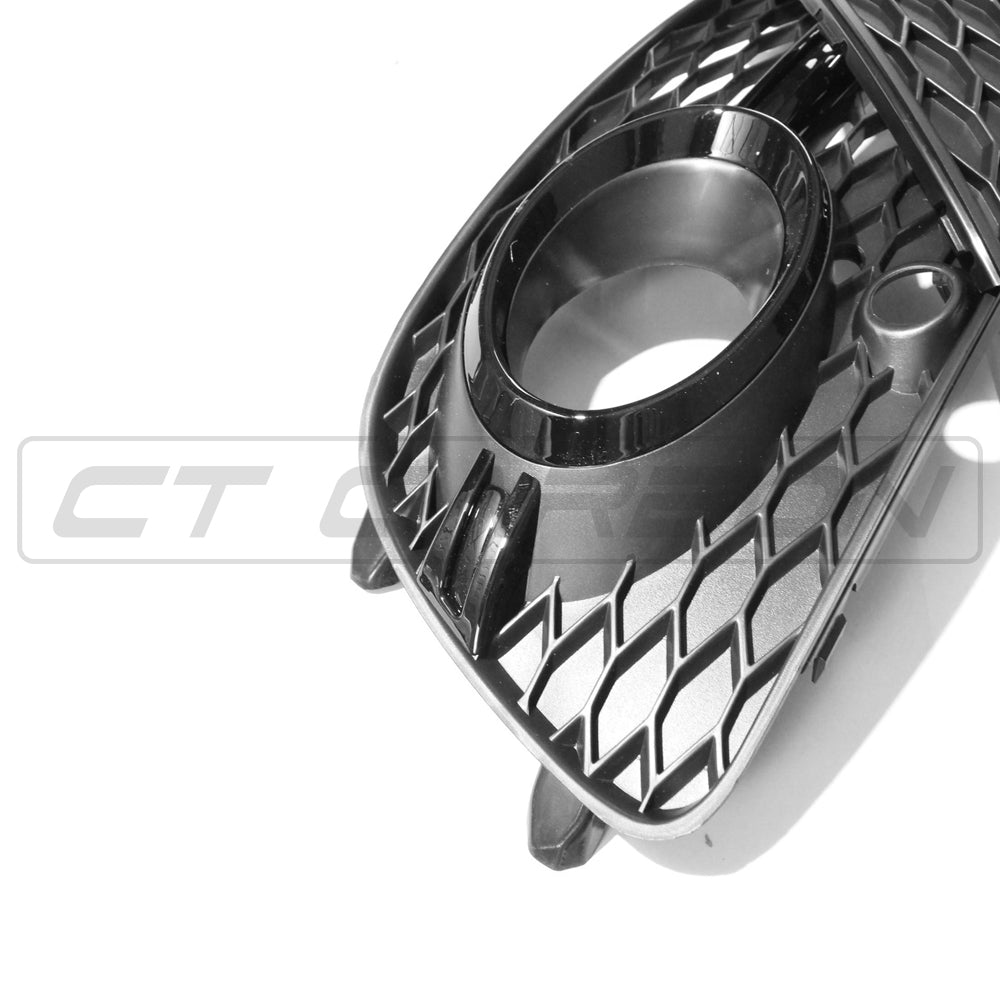 AUDI Q5 SQ5 2013-2015 ALL BLACK FOG LIGHT SURROUND
