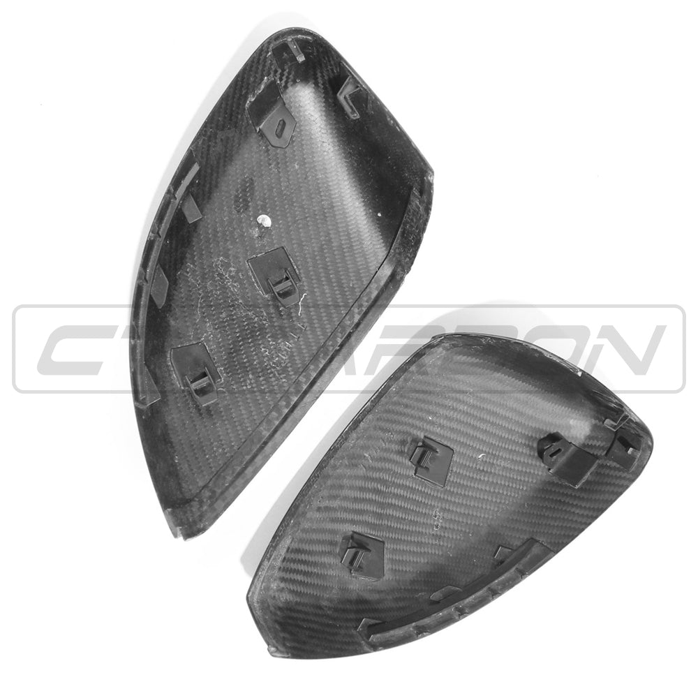 AUDI A3/S3/RS3 8V PRE-PREG CARBON FIBRE MIRRORS - WITHOUT LANE ASSIST