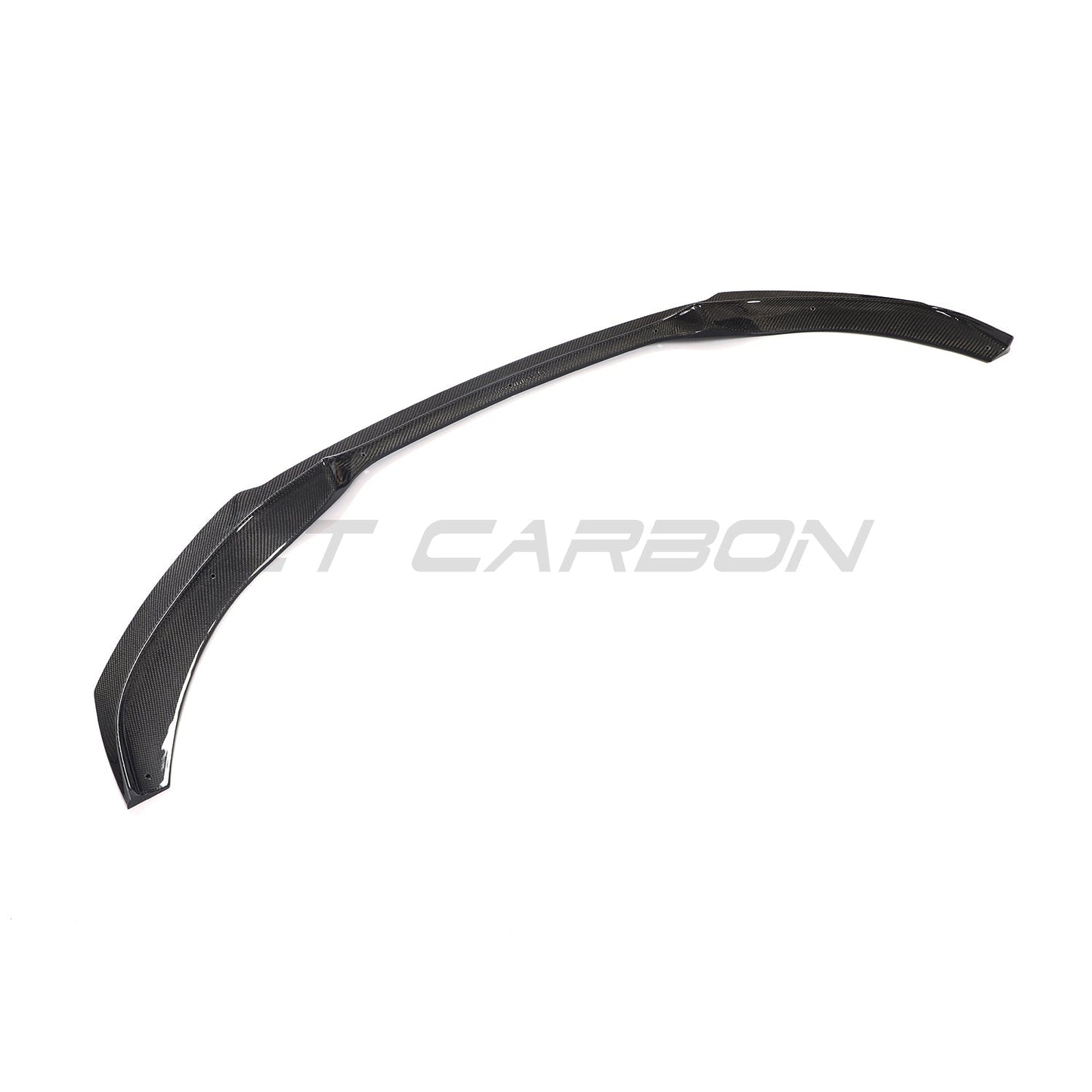 BMW 1 Series F20 F21 2015-2020 LCI Facelift Gloss Real Carbon Fibre/Fiber Front Lip Spoiler Splitter – Hatchback Front Bumper Lip Chin Spoiler Valance Extension Aero Lip by CT Carbon