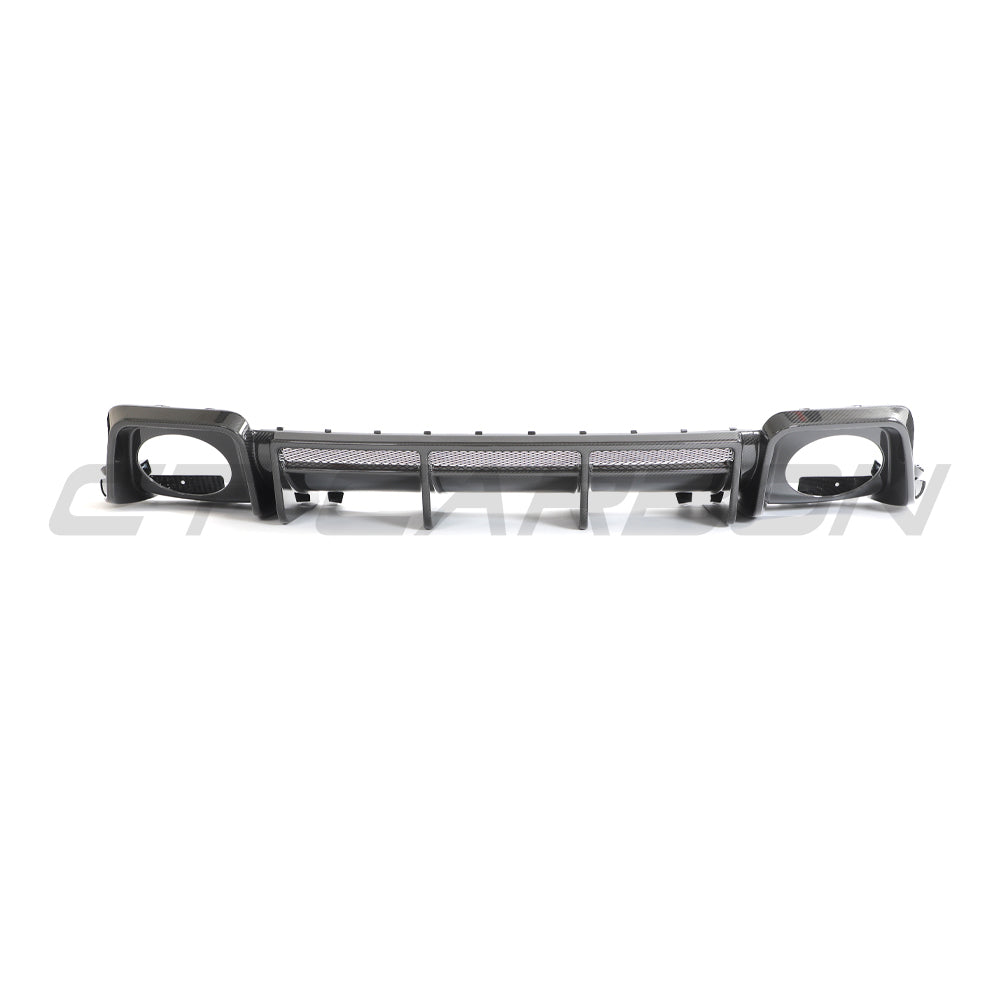 CT Carbon Pre-Preg Carbon Fibre Rear Diffuser / Valance for Audi R8 V10 Performance 4S (2020–2023 MK2 Facelift Gen 2.5) – Rear Bumper Lower Aero Trim Insert, OEM+ Fitment, Coupe & Spyder
