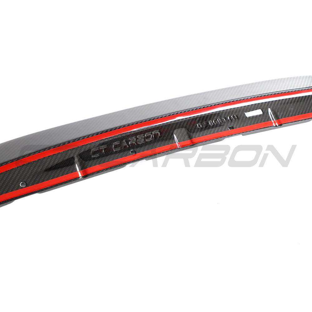 CT Design One-Piece Pre-Preg Carbon Fibre (Carbon Fiber) Front Lip Splitter for BMW M2 G87 (2023+) - Front Spoiler/Chin Spoiler/Front Bumper Lip/Aero Lip/Front Valance/Front Air Dam