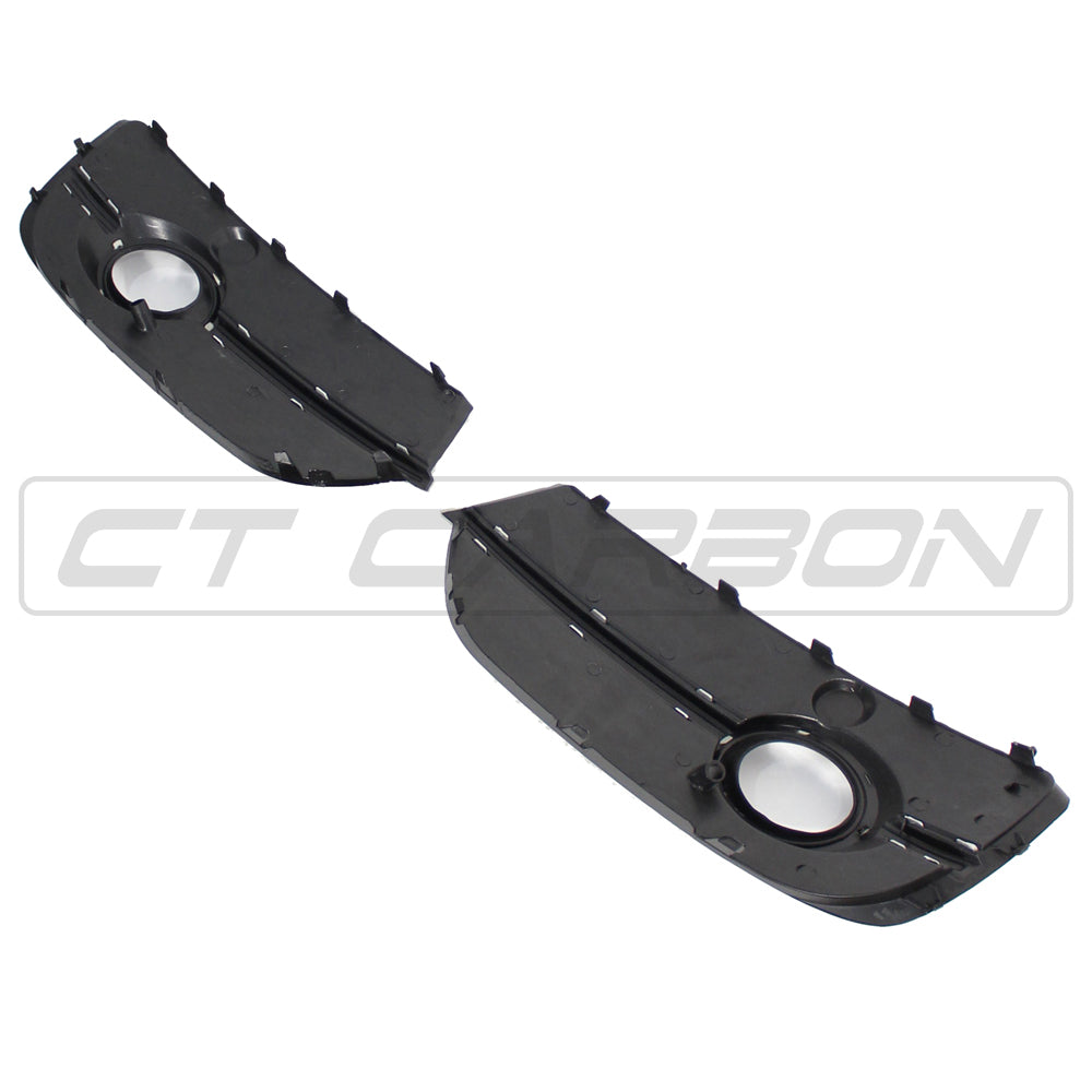 AUDI Q5 SQ5 2013-2015 BLACK/SILVER FOG LIGHT SURROUND