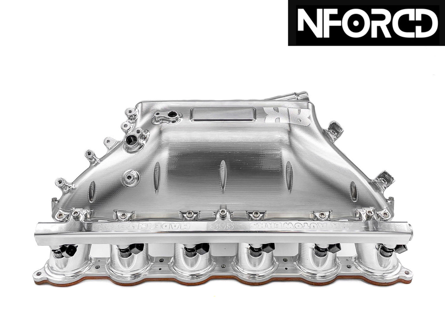 RK Autowerks S58 Billet Aluminium Port Fuel Injection (PFI) Intake Manifold with Integrated Charge Cooler & Fuel Rail - BMW M3/M4 (G80 G81 G82 G83) Gen 1 & Gen 2