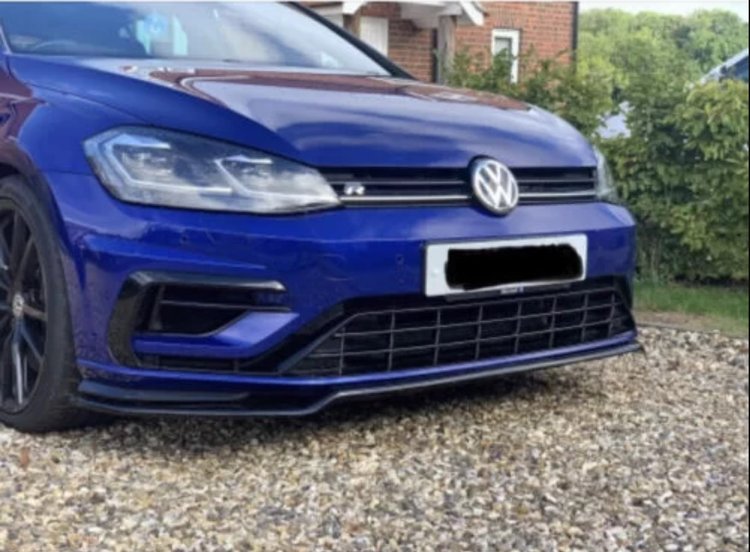 VW Golf MK7.5 R Front Splitter
