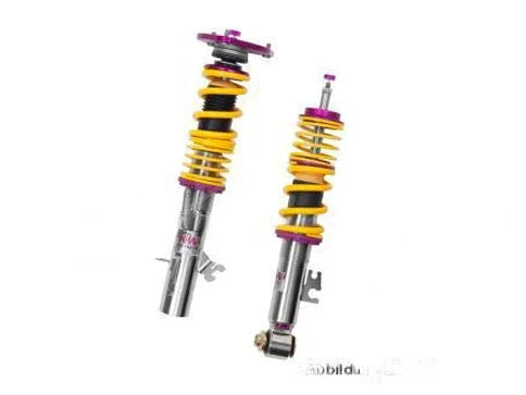 KW Clubsport 2-Way Coilovers for BMW M3 F80 & M4 F82 (F8x) | Adjustable Coilover Suspension Lowering Kit – Height, Compression & Rebound | Track Day / Fast Road | Inox-Line Stainless, Camber Plates/Top Mounts | 352208BB 352208AN