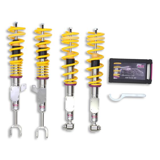 KW Suspension V1 Coilovers Variant 1 inox-line Height Adjustable Suspension Lowering Kit for