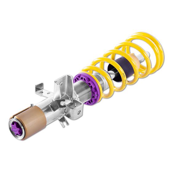 KW V3 Variant 3 Adjustable Coilovers Suspension Kit for BMW Z4 G29 (M40i, 20i) & Toyota GR Supra A90 MK5 – Inox-Line Stainless Height & 2-Way Damping (Rebound & Compression) Adjustable, Lowering Kit with EDC/Adaptive Suspension Delete Module – 352200CH
