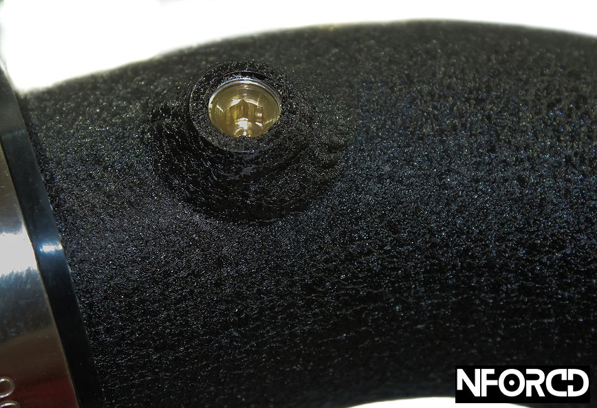 BMW M3/M4 F80 F82 S55 Aluminium Charge & Boost Pipe Hardpipe Kit – Black Powder-Coated, WMI/Water-Methanol Ports, Intercooler/Turbo Outlet to Throttle Body, OEM Replacement, Direct Bolt-On