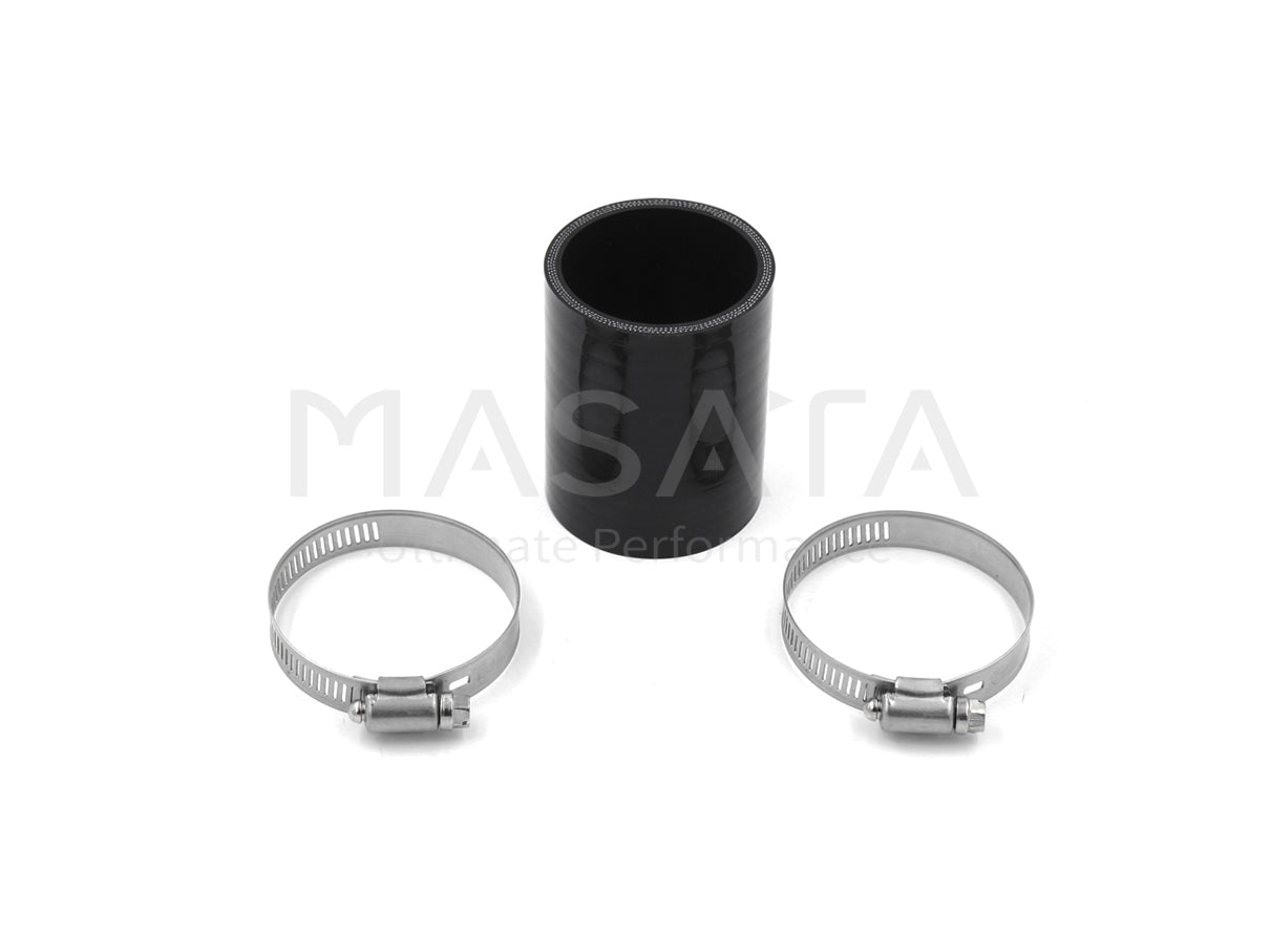 Masata Aluminium Charge Air Pipe + Turbo Outlet to Intercooler Boost Pipe Kit for BMW/MINI B38 B48 (F45 F46 F48 F54 F55 F56 F57) - 220i, X1 20i, Cooper/Cooper S - Hard Pipe Upgrade, 1/8 NPT Meth Port, OEM-Fit - MST0070