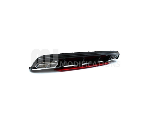Mercedes W176 A Class A45 Style Rear diffuser